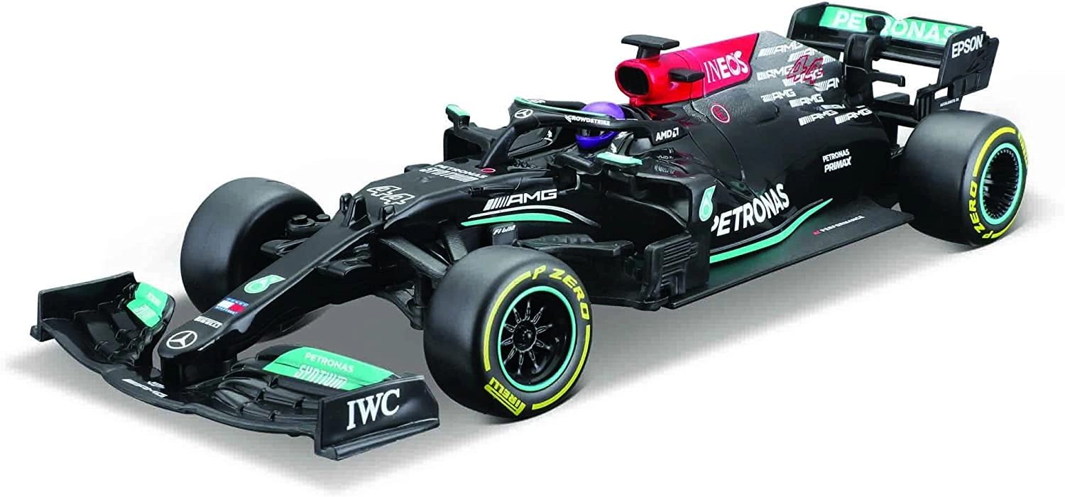 Dominate the Track: 1/24 R/C Lewis Hamilton 2021 Mercedes F1 Race Car!